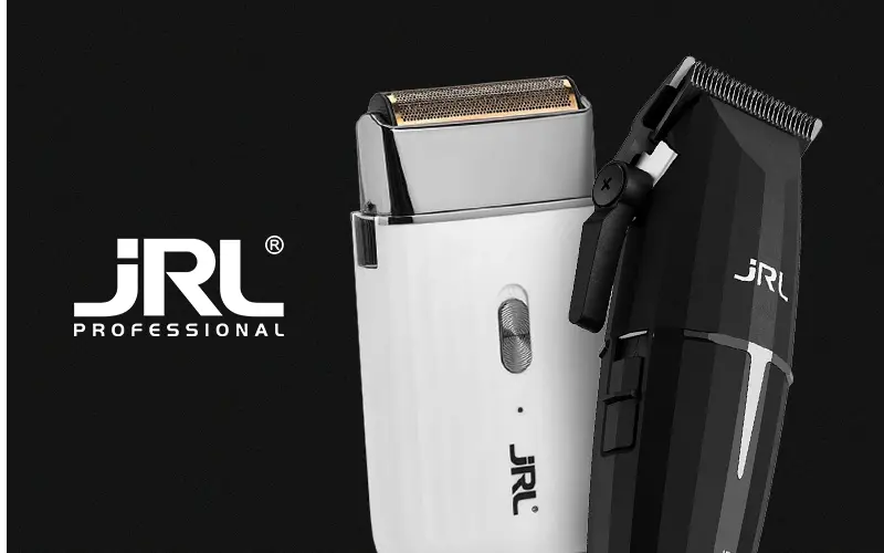 Kampanjbanner för JRL – professionella klippmaskiner och groomingverktyg.